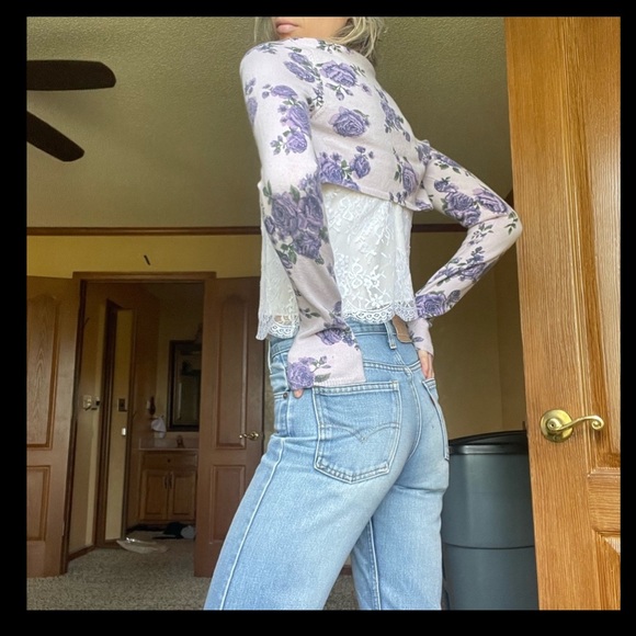 RARE GUIZIO Micro Cardigan XS RETAILS $325 - Picture 5 of 9